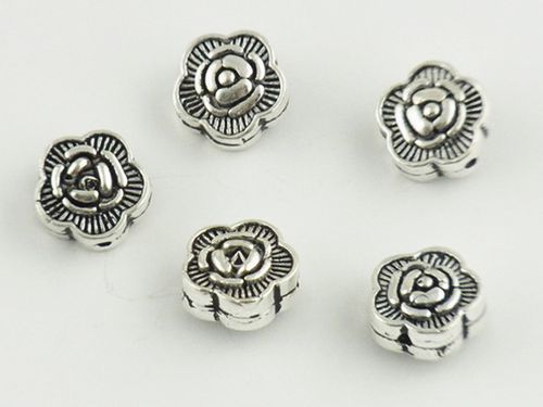 diy999银扁珠配件加工生产批发 珠宝首饰来图来样加工定制工厂